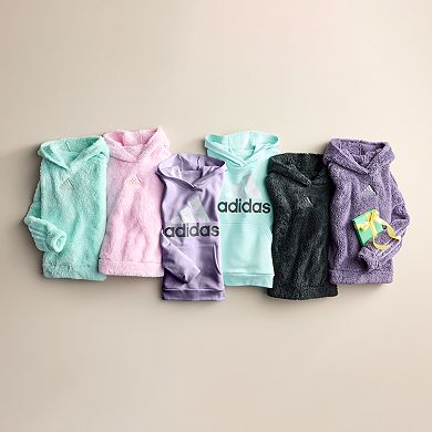 Girls 7-16 adidas Essential Sportswear Logo Fleece Hoodie in Regular & Plus