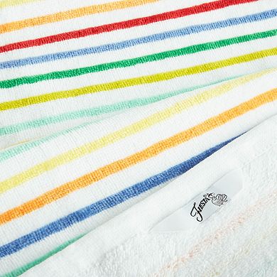 Fiesta Tropical Stripe Kitchen Towel 2-pk.