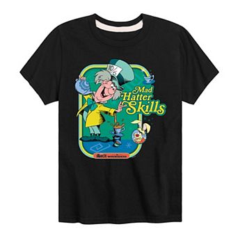 Disney's Alice In Wonderland Boys 8-20 Hatter Graphic Tee