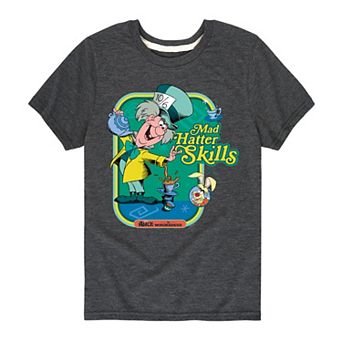 Disney's Alice In Wonderland Boys 8-20 Hatter Graphic Tee