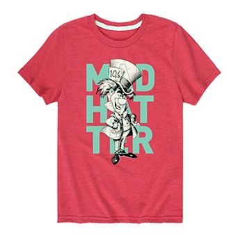 Disney's Alice In Wonderland Boys 8-20 Hatter Graphic Tee