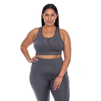 Plus Size Racer Back Sports Bra