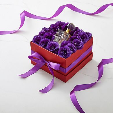 75 Pack Purple Flowers for Crafts, 2 Inch Stemless Silk Cloth Roses