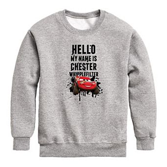 Disney / Pixar's Cars Chester Whipplefilter Boys 8-20 Fleece Sweatshirt