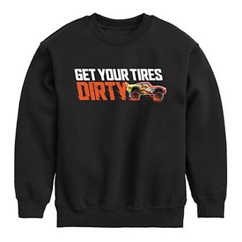 Disney / Pixar's Cars Boys 8-20 Get Your Tires Dirty Fleece Sweatshirt