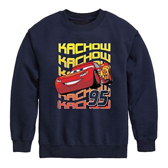 Disney / Pixar's Cars Lightning McQueen Boys 8-20 Kachow Fleece Sweatshirt