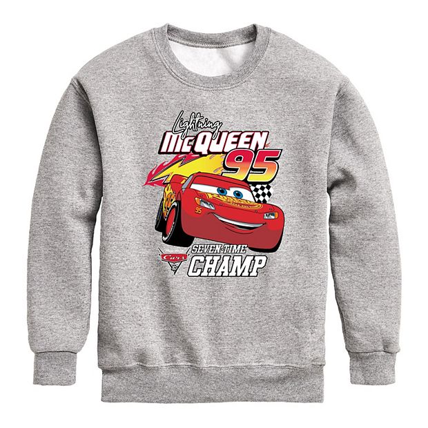 Disney / Pixar Cars Boys 8-20 Lightning McQueen Fleece Sweatshirt