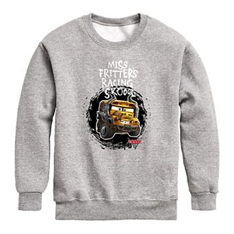 Disney / Pixar's Cars Boys 8-20 Miss Fritters School Fleece Sweatshirt