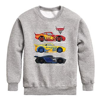 Disney / Pixar's Cars Boys 8-20 Side Profiles Fleece Sweatshirt
