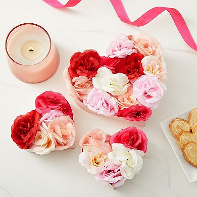 60-pack Of Silk Flowers, 3 Inch Fake Carnations For Decorations, 6 Colors