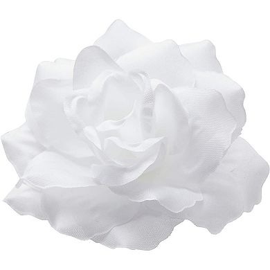 60pcs 4" Artificial Rose Flower Heads for Party & Wedding Decorations, White