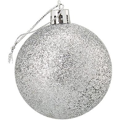 48 Pcs Mini Christmas Ball Ornaments, Blue Hanging Tree Décor for Holiday 1.5”