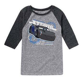 Disney / Pixar's Cars Boys 8-20 Circuit By Storm Raglan Graphic Tee
