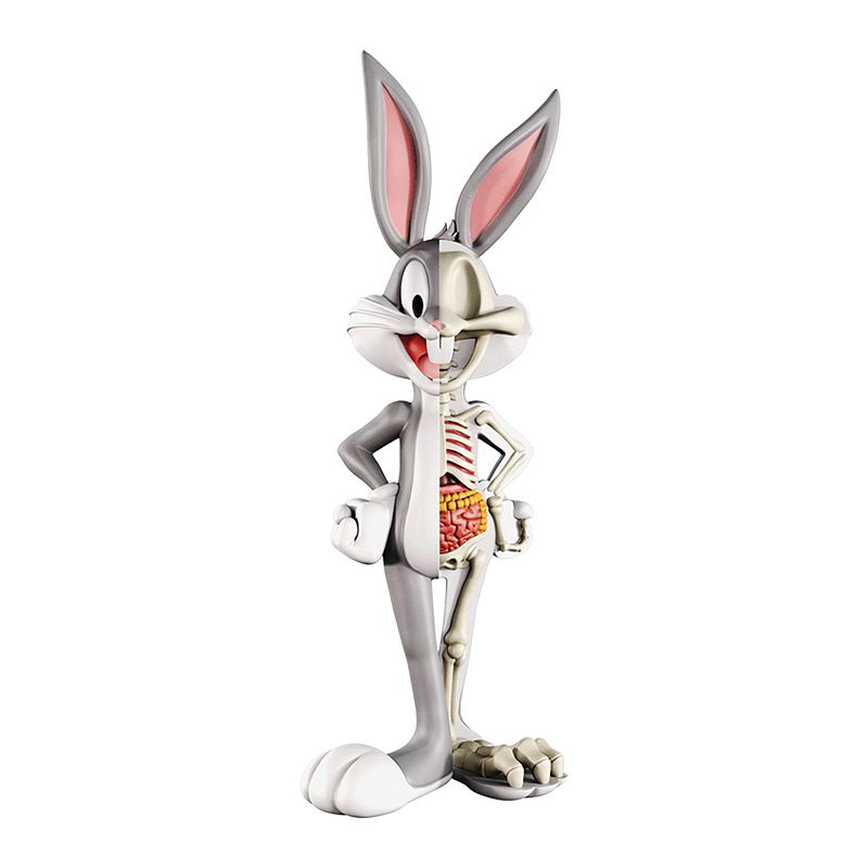 4D Master 4D XXRAY Looney Tunes: Bugs Bunny Dissected Vinyl Art Figure, Mul