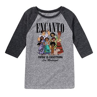Disney's Encanto Boys 8-20 Family Everything Raglan Graphic Tee