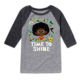 Disney's Encanto Boys 8-20 Antonio Shine Raglan Graphic Tee