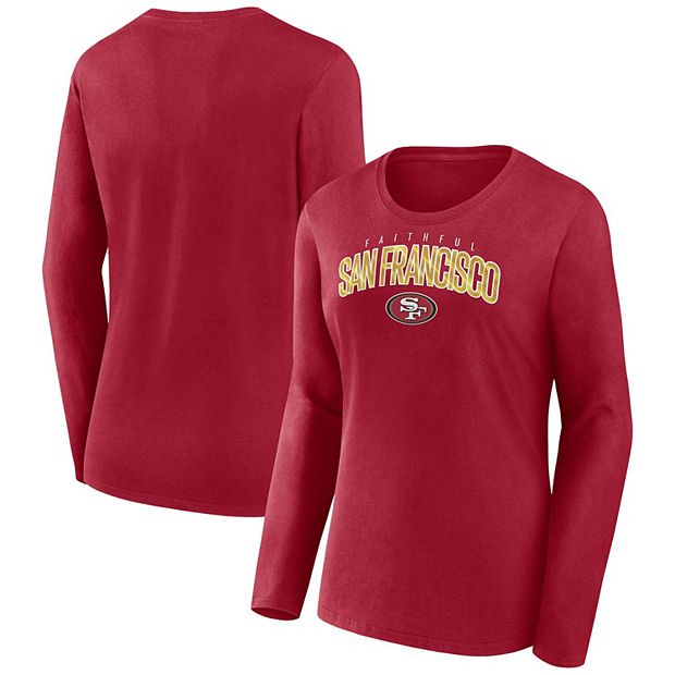 Women's Fanatics Branded Scarlet San Francisco 49ers Plus Size