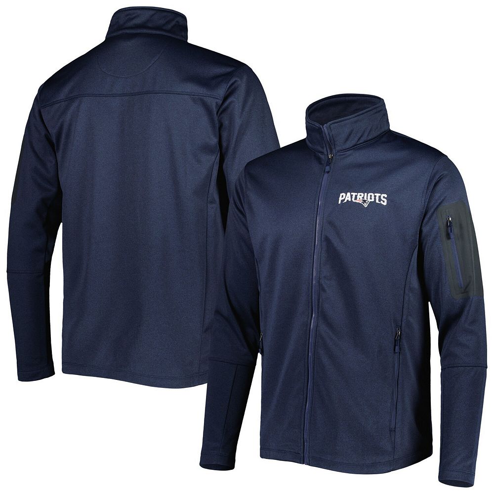 Men's Dunbrooke Heather Navy New England Patriots Freestyle Coated
