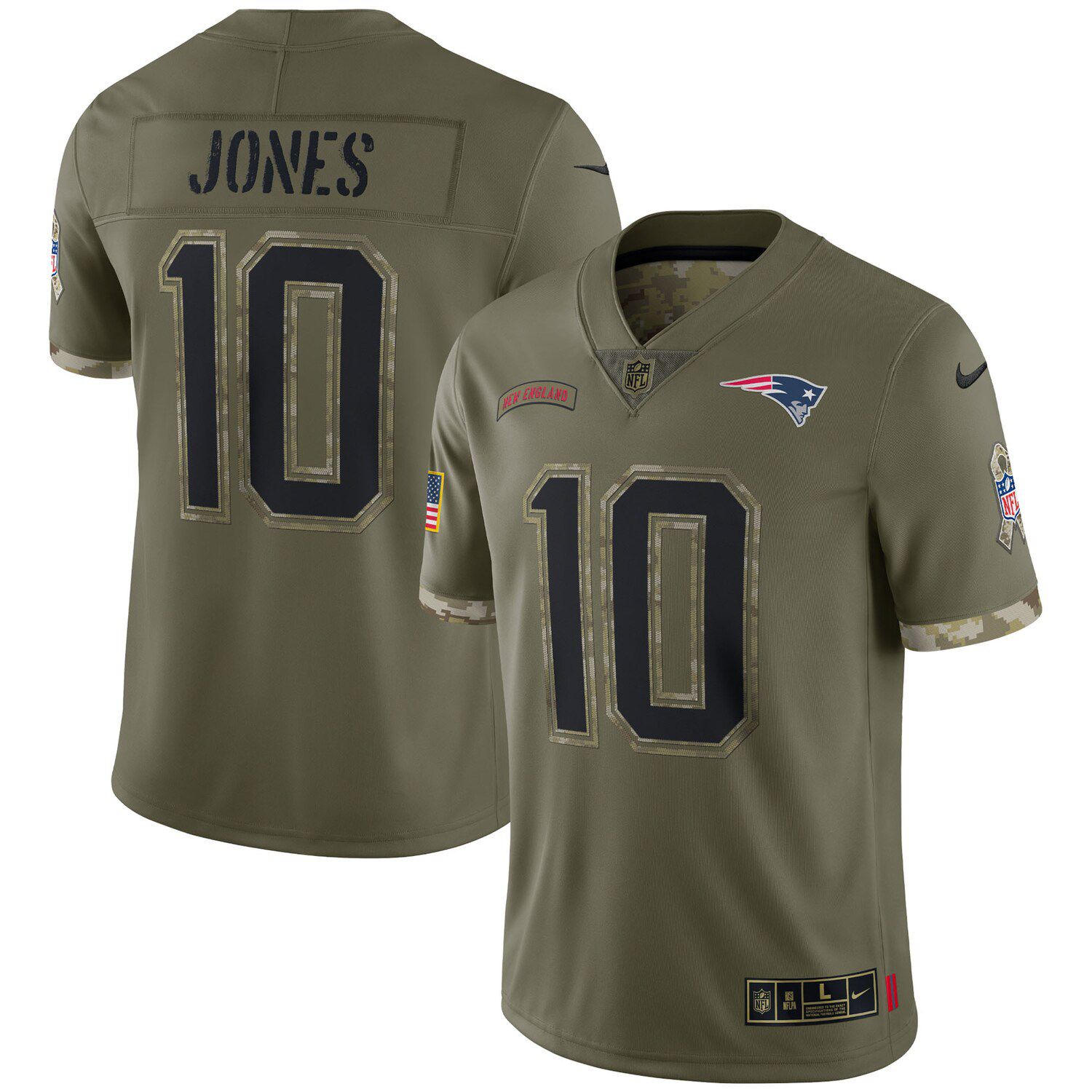 New England Patriots Salute To Service Jersey