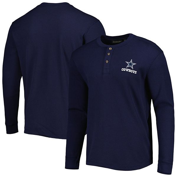 Men's Navy Dallas Cowboys Gunn Long Sleeve T-Shirt