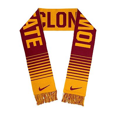 Nike Iowa State Cyclones Rivalry Local Verbiage Scarf