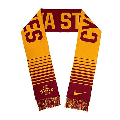 Nike Iowa State Cyclones Rivalry Local Verbiage Scarf