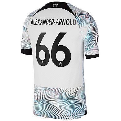 Men's Nike Trent Alexander-Arnold White Liverpool 2022/23 Away Vapor Match Authentic Player Jersey