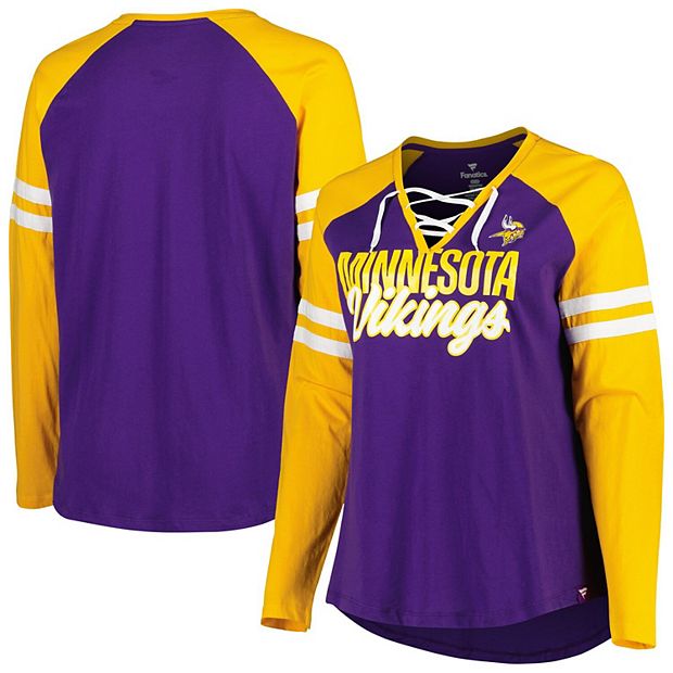 Women's Fanatics Branded Purple Minnesota Vikings Plus Size