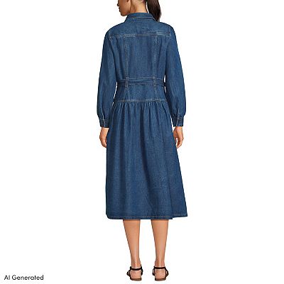 buttoned up shirt dress Women's 100% Cotton Knit Button Down Shirt