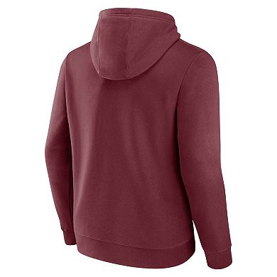 Men's Fanatics Branded Maroon Texas A&M Aggies Arch & Logo Tackle Twill Pullover Hoodie
