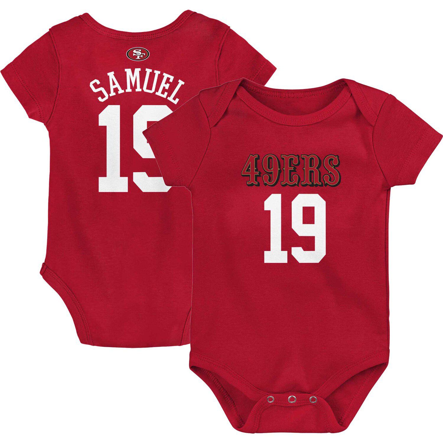 : Men's Majestic Threads Deebo Samuel Scarlet San