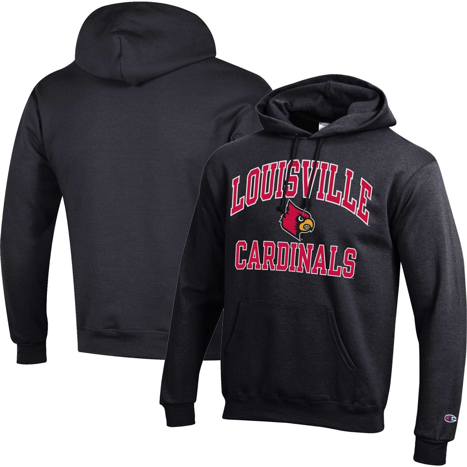 Youth Colosseum Heathered Black Louisville Cardinals Quick Kick