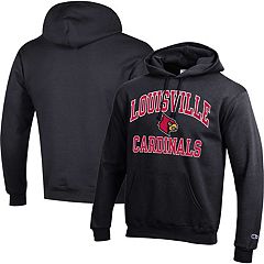 Youth Colosseum Red Louisville Cardinals Live Hardcore Raglan Pullover  Hoodie