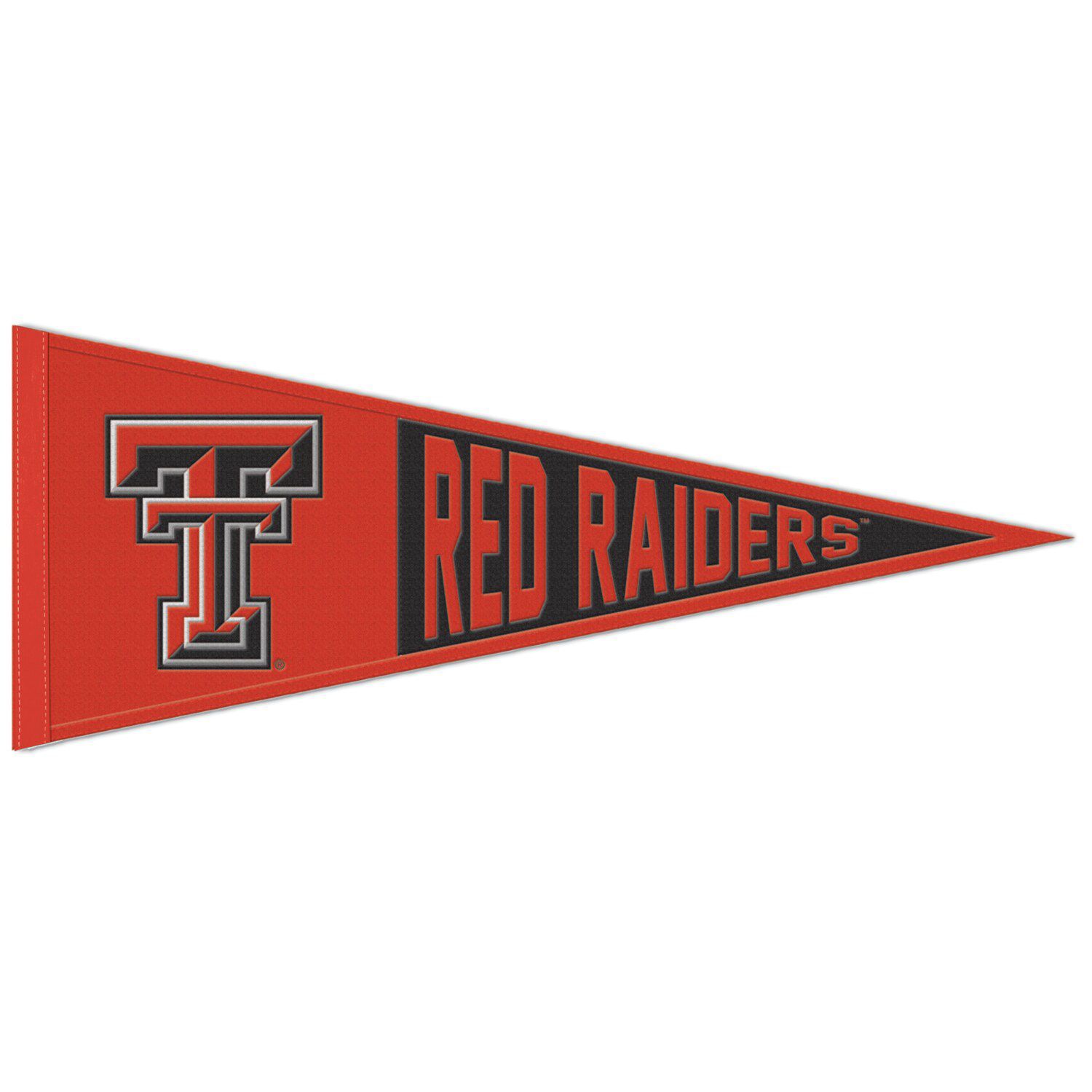 Texas Tech University Wincraft Pennant Made In USA 12x30 Texas Tech Red - Foto 6
