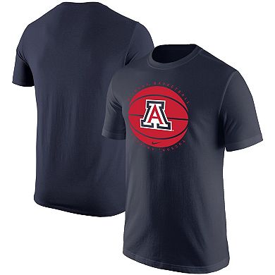 Men's Nike Navy Arizona Wildcats Basketball Team Issue T-Shirt