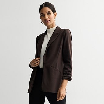 Women's Nine West Knit Closureless Blazer