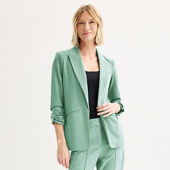 Women's Nine West Knit Open-Front Blazer