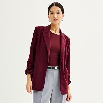 Women's Nine West Knit Closureless Blazer