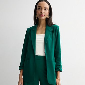 Women's Nine West Knit Open-Front Blazer