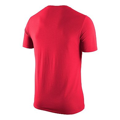 Men's Nike Red Arizona Wildcats Basketball Logo T-Shirt