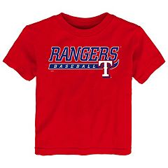 Genuine Merchandise Boys Texas Rangers T-Shirt, Blue, Size XL (16