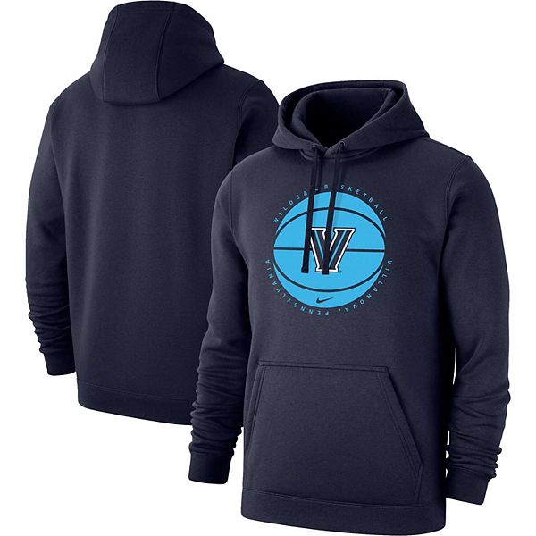 Men's Nike Navy Villanova Wildcats Basketball Pullover Hoodie