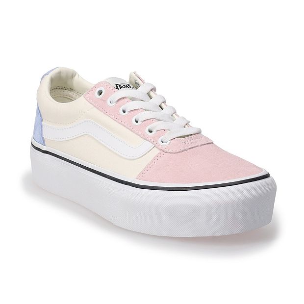 Pink vans kohls sale