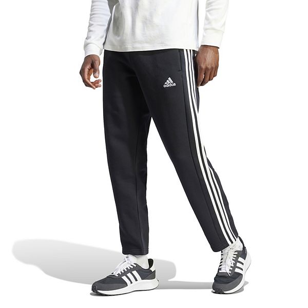 Big & Tall adidas Essentials 3-Stripes Open Hem Fleece Pants
