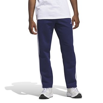 Big & Tall adidas Essentials 3-Stripes Open Hem Fleece Pants