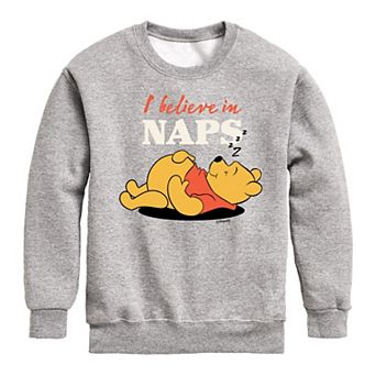 Disney's Winnie The Pooh Boys 8-20 Naps Fleece Sweatshirt