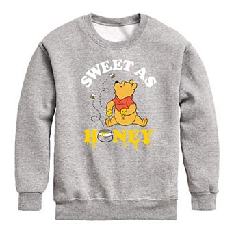 Disney's Winnie The Pooh Boys 8-20 Honey Fleece Sweatshirt
