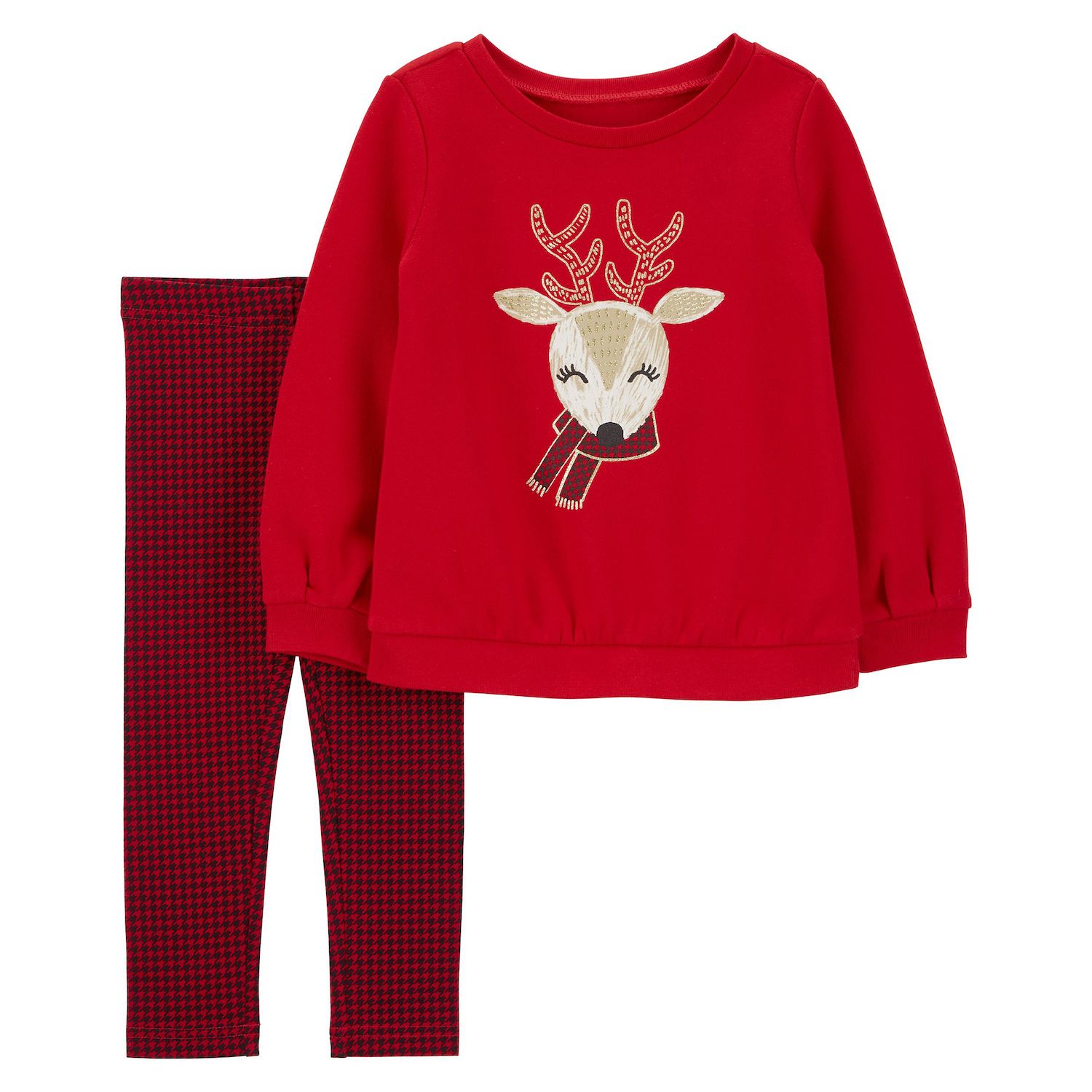 Carter s Reindeer Pajama Set Kohls