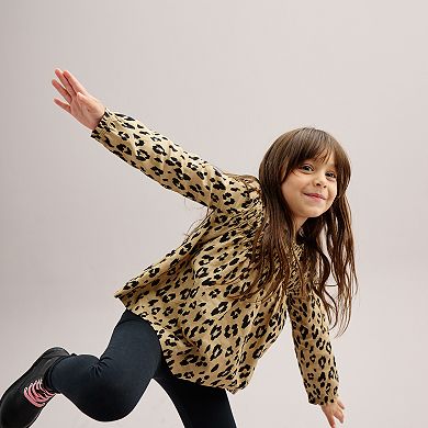 Toddler Girl Carter's 2-Piece Leopard Top & Leggings Set