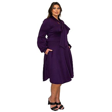 Plus Size Bekah Flare Pocket Dress